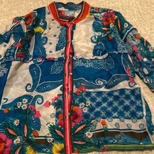 Johnny was blouse. Rayon